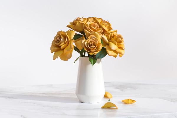 Roses in a vase