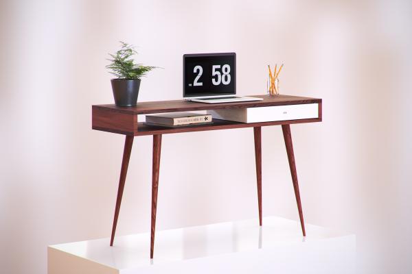 Modern wooden desk