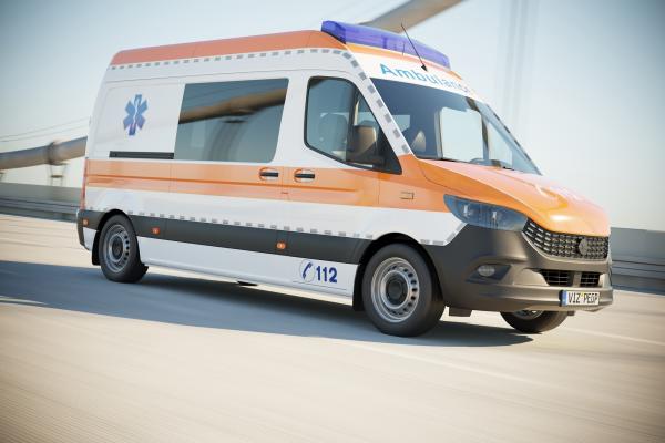 Ambulance van