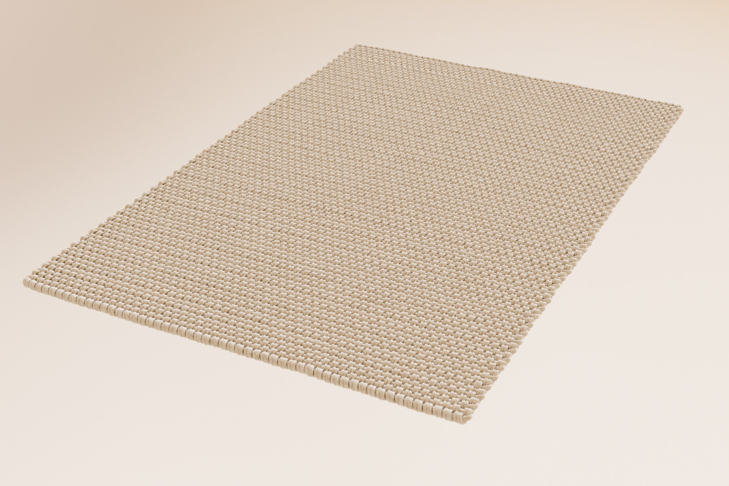 Thickly woven carpet 3D model