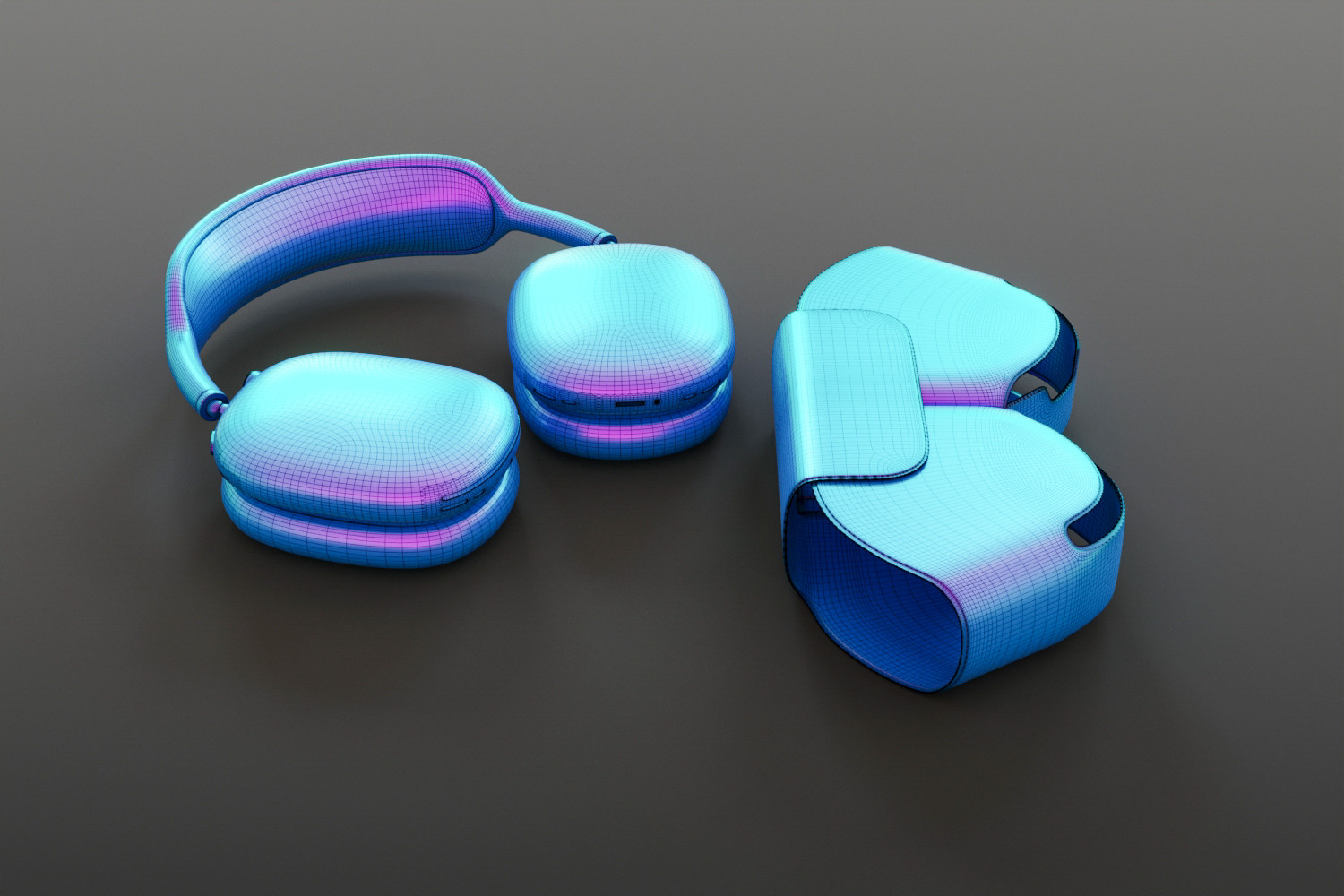 Luxury headphones max 3D model