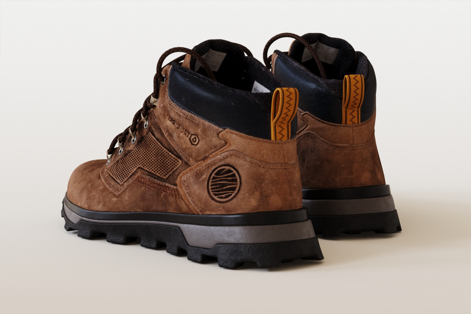 Hiking boots 3D model